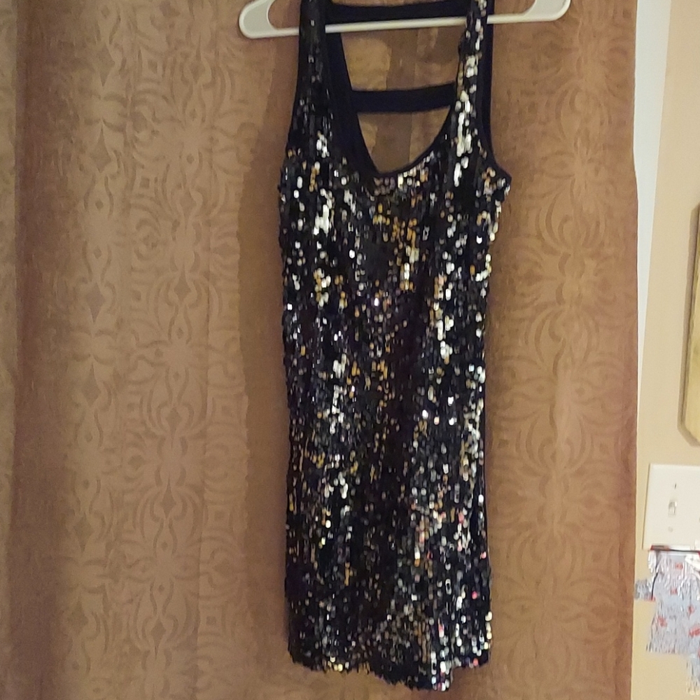 DEB sequin mini dress